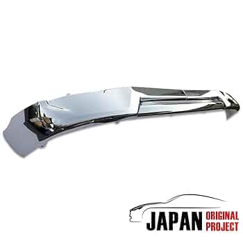 日野 17プロフィア フロントバンパー用 メッキ リップ スポイラー ロータイプ 日野 17プロフィア ロータイプ 3分割 メッキ バンパーリップ
